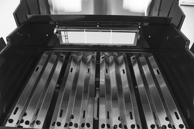 BBQ ΥΓΡΑΕΡΙΟΥ GS GRILL SUPERIOR 4+1+1 ΙΝΟΧ - 21kW