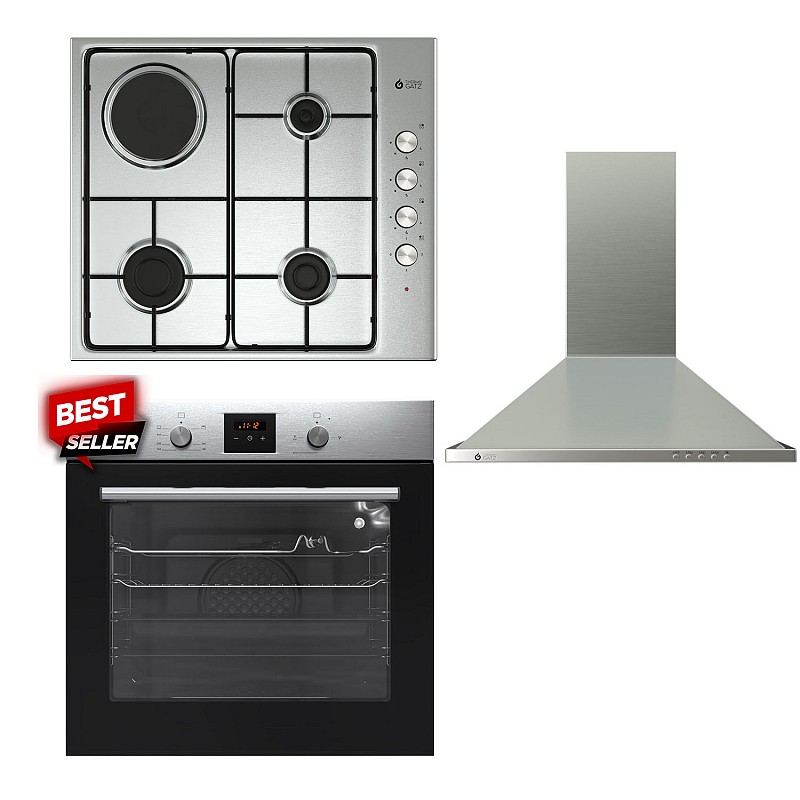 ΦΟΥΡΝΟΣ ΑΕΡΙΟΥ TGS 3311 IX + ΕΣΤΙΕΣ ΜΙΚΤΕΣ TGS 9211 IX + ΑΠΟΡΡΟΦΗΤΗΡΑΣ TGS 970 IX