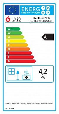 Θερμάστρα Υγραερίου TG-FLD-4.2KW BLACK