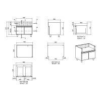 ΕΡΜΑΡΙΟ INOX BBQ TGH-B1-M61 ΜΕ ΣΥΡΤΑΡΙΑ