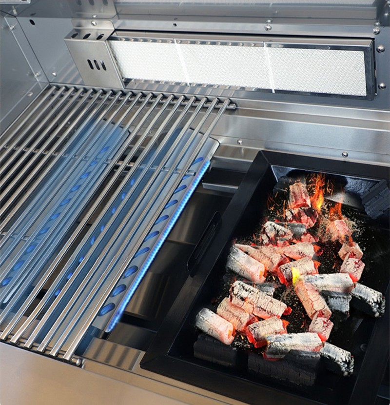 BBQ ΥΓΡΑΕΡΙΟΥ SEMI-PROF TGH-BI-B8B-G 6+1 26,7kW