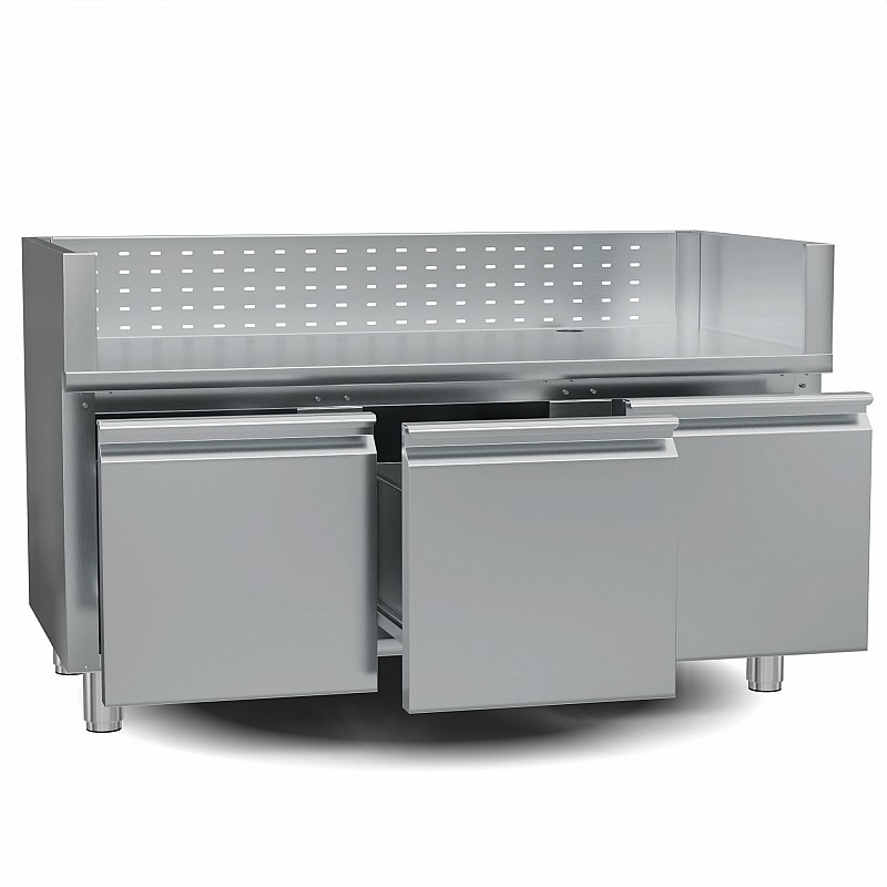 ΕΡΜΑΡΙΟ INOX BBQ TGH-B1-B8B-G ΜΕ ΣΥΡΤΑΡΙΑ