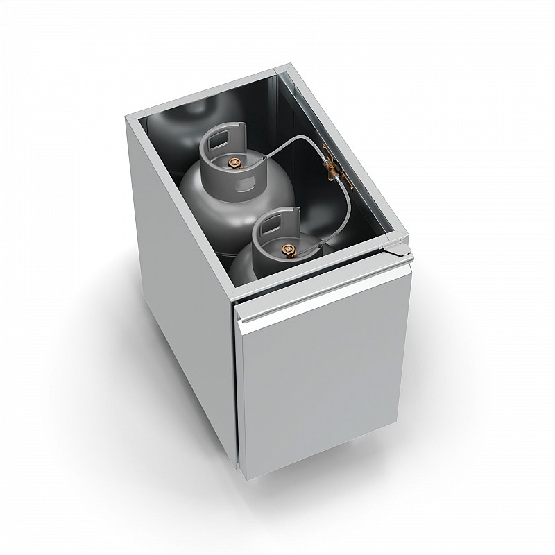 ΕΡΜΑΡΙΟ INOX ΓΙΑ ΦΙΑΛΗ EX7-45 PR - χωρίς πάγκο