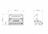 BBQ ΥΓΡΑΕΡΙΟΥ SEMI-PROF TGH-BI-B8B-G 6+1 26,7kW