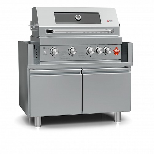 ΕΡΜΑΡΙΟ INOX BBQ TGH-B1-B4-G ΜΕ ΣΥΡΤΑΡΙΑ