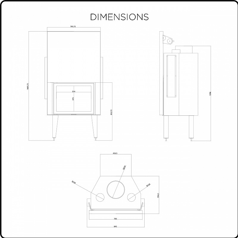 ΤΖΑΚΙ ΑΕΡΟΘ. GST ΙΣΙΟ ΣΥΡΟΜΕΝΗ ΠΟΡΤΑ (STRAIGHT) ΑΝ/ΣΥΡ