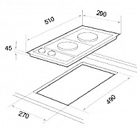 ΕΣΤΙΕΣ ΗΛΕΚΤΡΙΚΕΣ DOMINO KD 2500 IX
