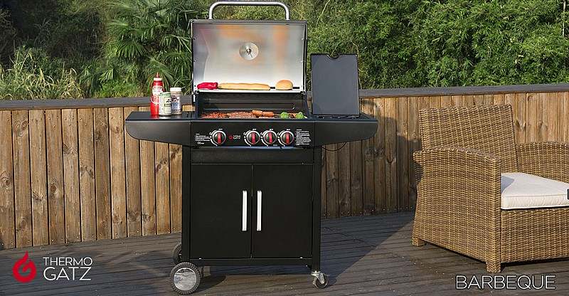 BBQ ΥΓΡΑΕΡΙΟΥ GS GRILL LUX 3+1 CAST IRON - 11,5kW