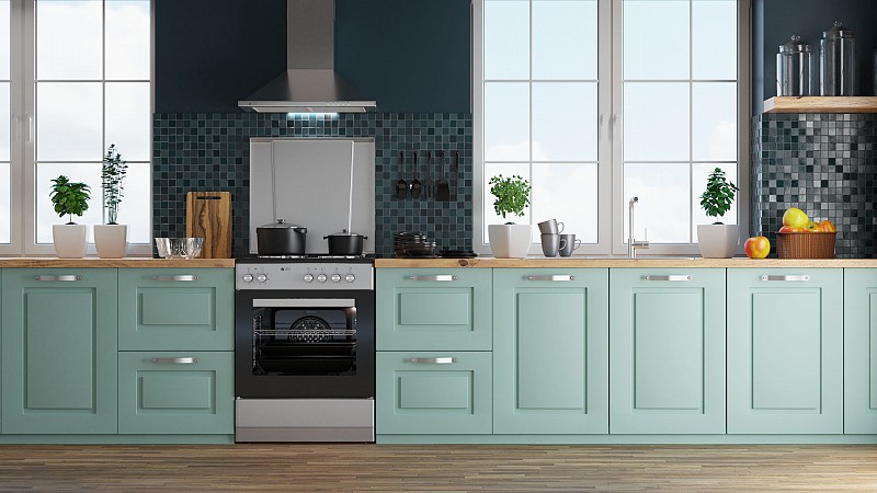 ΚΟΥΖΙΝΑ ΗΛΕΚΤΡΙΚΗ TGS E8021 S TURBO 80Lt