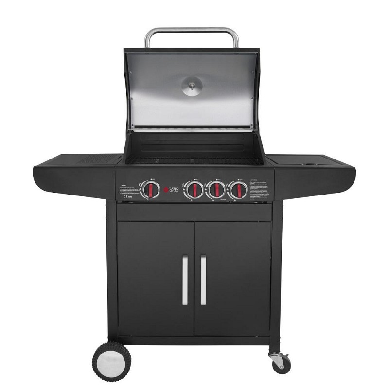 BBQ ΥΓΡΑΕΡΙΟΥ GS GRILL LUX 3+1 CAST IRON - 11,5kW